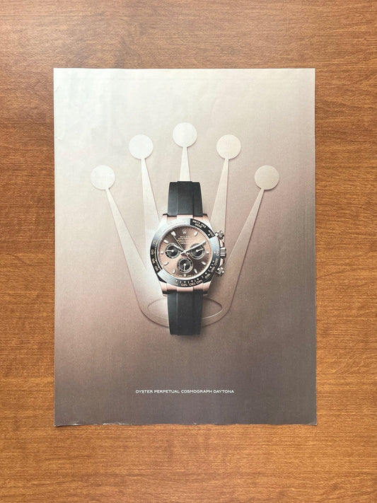 2020 Rolex Daytona Ref. 116515 on Oysterflex Advertisement