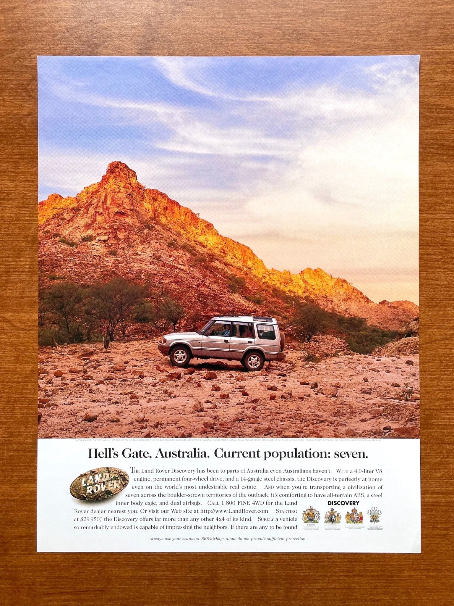 Discovery "Hell’s Gate, Australia..." Ad Proof