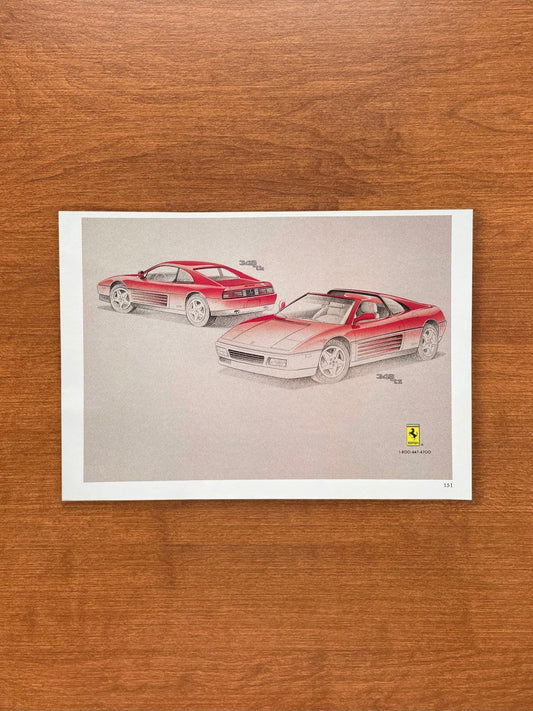Ferrari Advertisement featuring 348s Advertisement