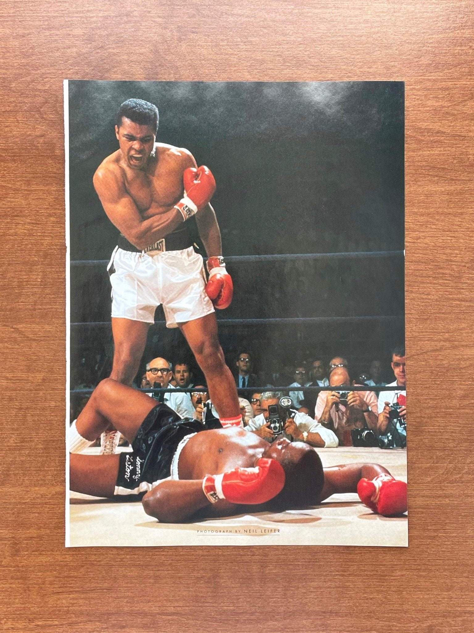 Muhammad Ali vs Sonny Liston Magazine Image