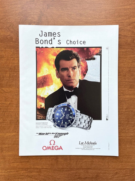 Omega Seamaster "The World Is Not Enough 007" Advertisement