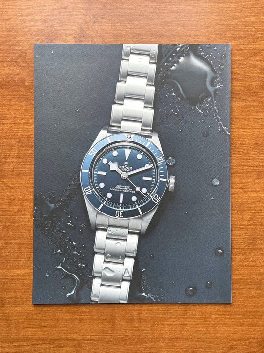 Tudor Black Bay 58 Blue Image Advertisement