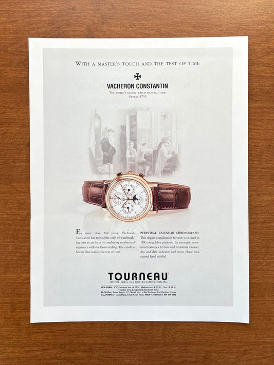 Vacheron Constantin Perpetual Calendar Chronograph Advertisement