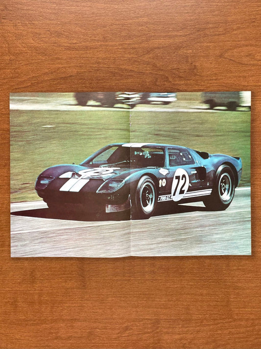 Vintage Image of Ford GT40 Advertisement