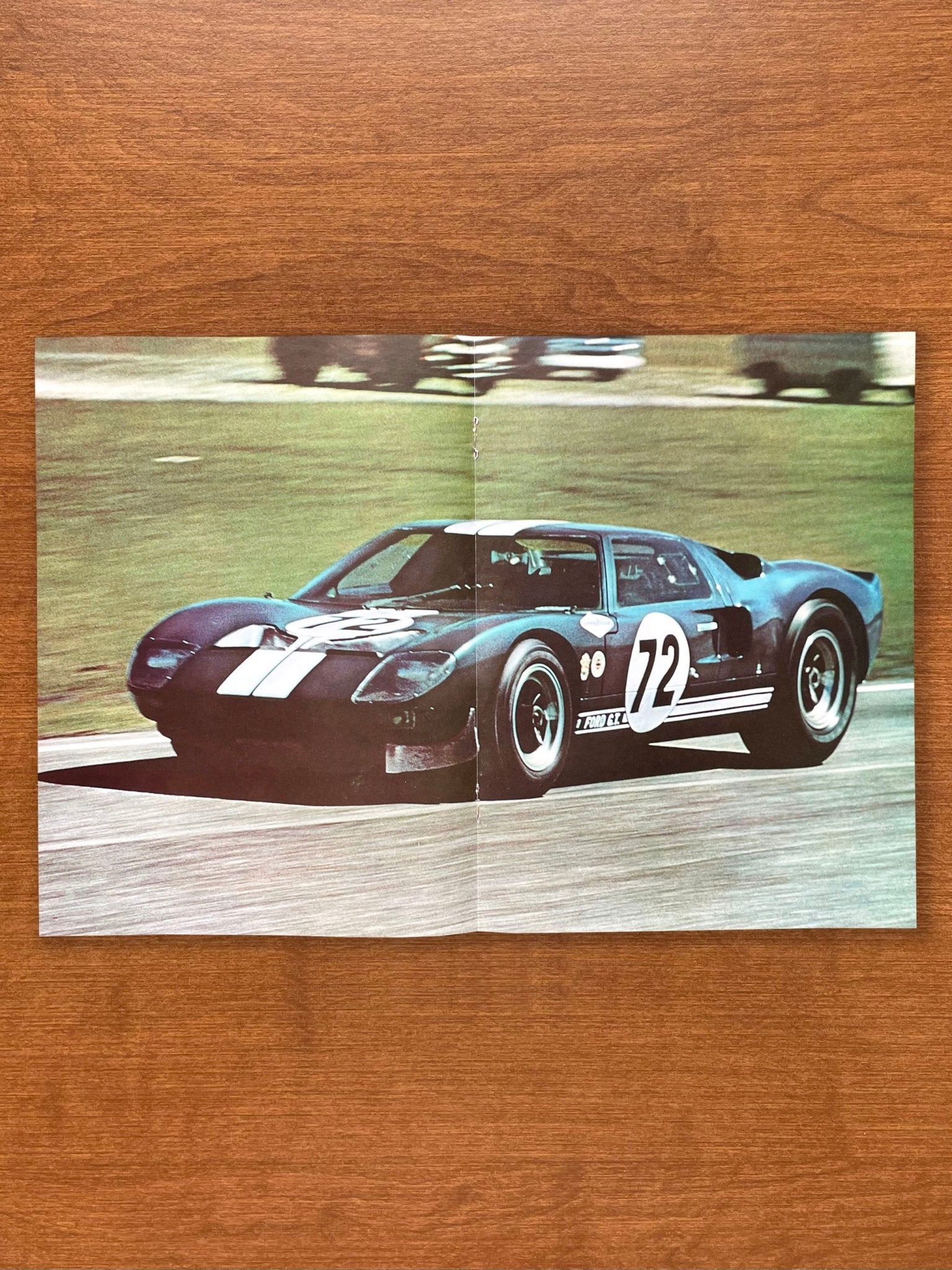 Vintage Image of Ford GT40 Advertisement